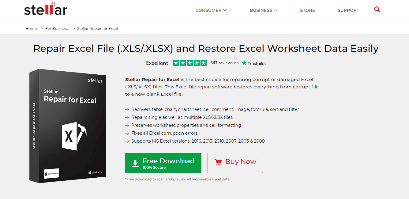 Free online excel repair software